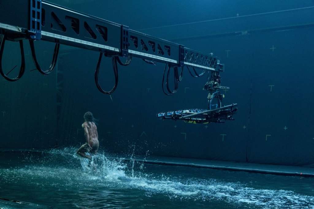 Danny Boyle iPhone cinematography rig in forest setup