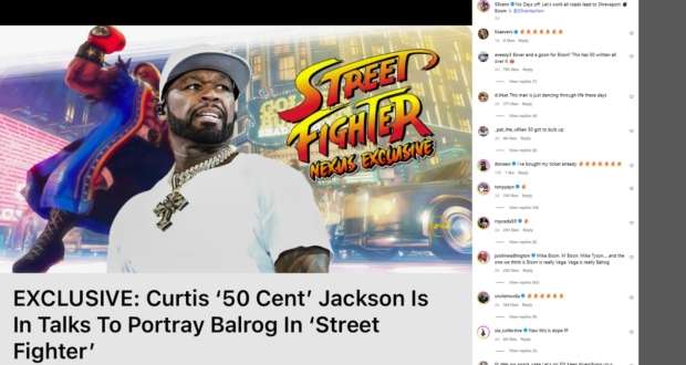 50 Cent Balrog Street Fighter