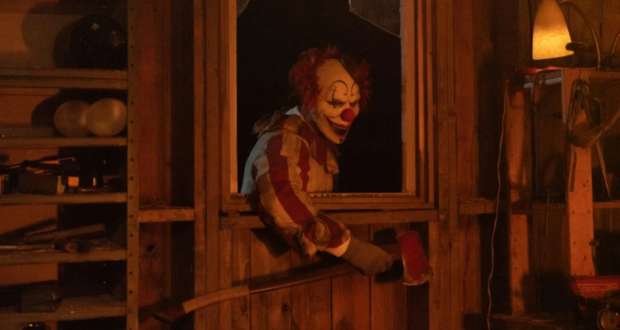Clown in a Cornfield