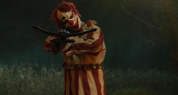 Clown in a Cornfield