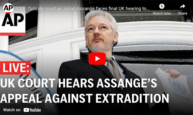 attempted extradition of Julian Assange