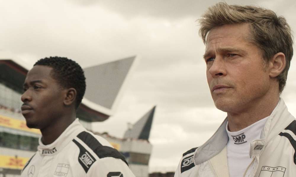 F1 movie 2025 Brad Pitt Damson Idris