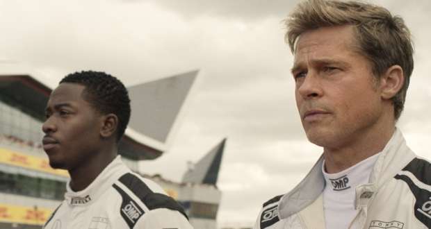 F1 movie 2025 Brad Pitt Damson Idris