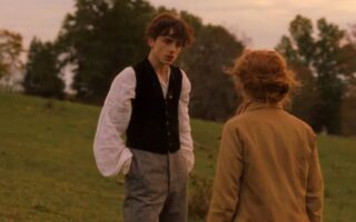 Timotheé Chalamat in "Little Women"
