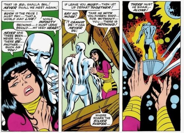 Julia Garner Silver Surfer Fantastic Four Comics.