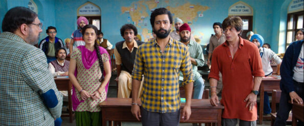 A still from Dunki