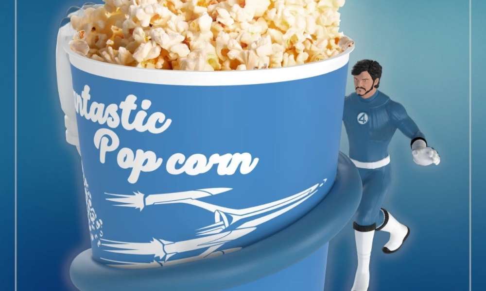 Reed Richards Fantastic Four Popcorn Bucket Pedro Pascal