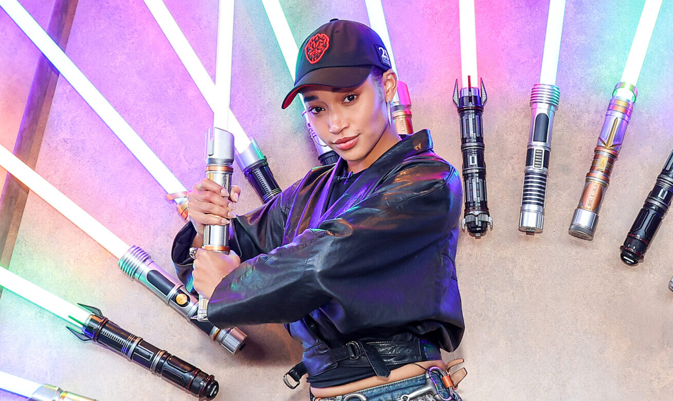 The Acolyte's Amandla Stenberg At Disneyland