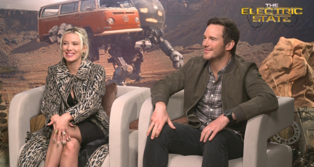 The Electric State Netflix Chris Pratt Millie Bobby Brown