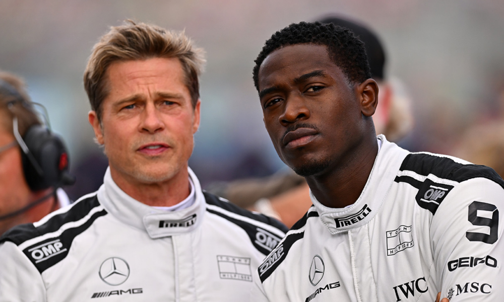 f1 bradd pitt trailer