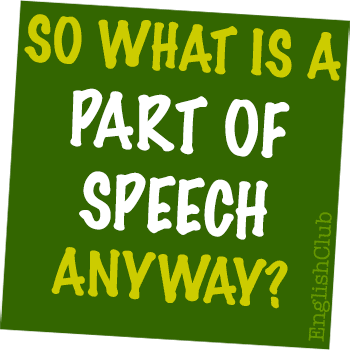 parts of speech