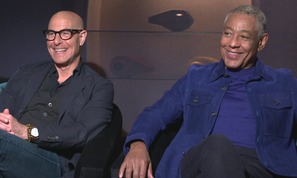 The Electric State Netflix Stanley Tucci Giancarlo Esposito