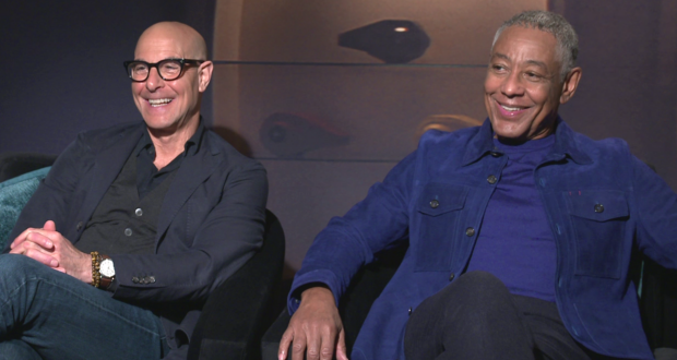 The Electric State Netflix Stanley Tucci Giancarlo Esposito